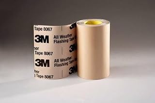 3M (8067) All Weather Flashing Tape 8067 Tan, 12 in x 75 ft Slit Liner [You are purchasing the Min order quantity which is 4 Rolls]