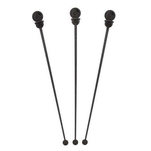 Paper Stix To Go Black Beverage Plug and Stirrer 200/Pack by Royal – Paper, Black, Model STRNPLUG-BK