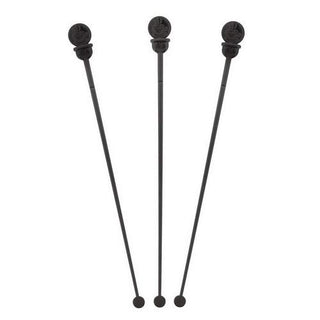 Paper Stix To Go Black Beverage Plug and Stirrer 200/Pack by Royal – Paper, Black, Model STRNPLUG-BK