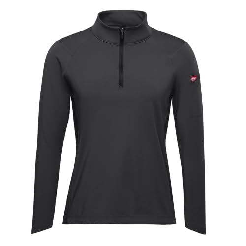 Red Kap Medium / Black / Performance Stretch Jersey 1/4 Zip Pullover Sweaters