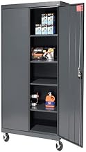 Sandusky LEE Mobile Storage Cabinet - 36x24x78 - Dark Gray
