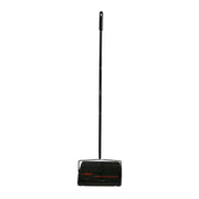 Steel Carpet/Floor Sweeper by Winco – Medium, Metal, Natural Fibers, Black, Model FSW-11