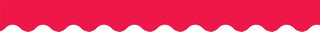 Creative Teaching Press Poppy Red Wavy Border (6796)