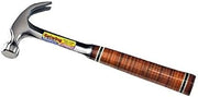 Estwing E16C Claw Hammer, Leather Grip Hammer, Smooth Face, 16-Ounce, 12.5-Inch