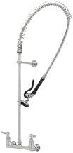 Stainless Steel EasyInstall Pre-Rinse, 8" Wall Mount, S-0107, Wall Bracket by EverSteel