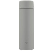 Mahobin Water Bottle by Zojirushi – 16.9 fl oz, 480.0 milliliters, Stainless Steel, Medium Grey, Model SM-ZB48-HM