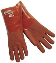 MCR Safety 6454S Red Sandy PVC 14" Jersey, Large, 1-Pair
