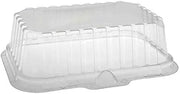 Pactiv Clearview Traymates Deep Dome Lid for 2 and 2S Meat Tray - 250 per case.