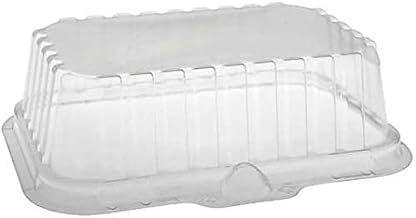 Pactiv Clearview Traymates Deep Dome Lid for 2 and 2S Meat Tray - 250 per case.