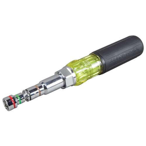 KLEIN TOOLS 7-in-1 Nut Driver / Black / 1 Nut Drivers