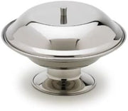 Royal Industries Compote Cover ,7", Stainless Steel