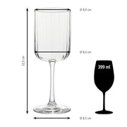 Libbey 13.5 Ounces / Transparent / Modern Wine Glasses