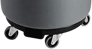 Omcan Dolly POLYETHYLENE Heavy-Duty Gray Trash CAN