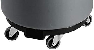Omcan Dolly POLYETHYLENE Heavy-Duty Gray Trash CAN