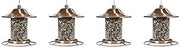 Perky-Pet Copper Panorama Bird Feeder 312C (4-(Pack))