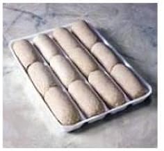 Bridgford Foods Honey Wheat Demi Loaf Dough, 6 Ounce -- 60 per case.