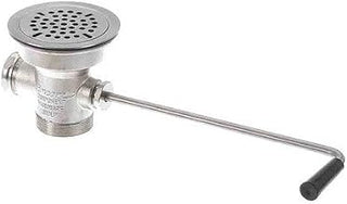 Twist Handle Drain, 3-1/2" Sink Opening