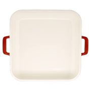 GET 0.31 Quart / Square / Red / White Dutch Ovens
