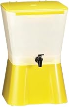 TableCraft 955B Replacement Base, Single, for Beverage dispensers (955 &1055), Dishwasher Safe, Yellow