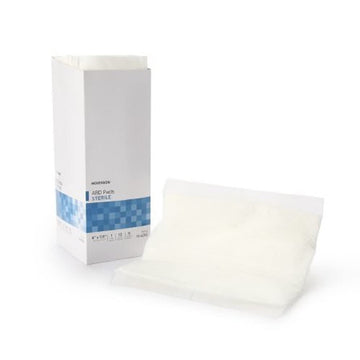 Medi-Pak Performance Plus Combine ABD Pads 7.5 X 8 Inch Rectangle - Box by McKesson – 8 Inch x 7.5 Inch, Cellulose Tissue