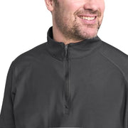 Red Kap 4X-Large / Carbon / Performance Stretch Jersey 1/4 Zip Pullover Sweaters