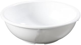 CAC China Franklin 10 oz European White Nappie Bowl 36 Ct