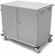 Stainless Steel Elite Series Tray Delivery Cart, 18 Tray Capacity - 1 each.