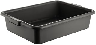 CAC Foodservice Bus Box BTDB-5BK Black 5 inch Height