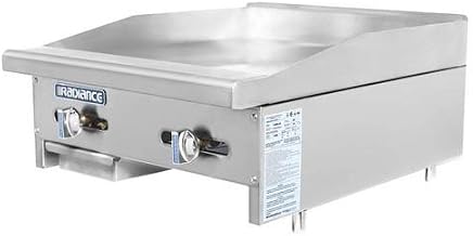 Turbo Air (TAMG-24) - 24” Gas Griddle – Radiance Series