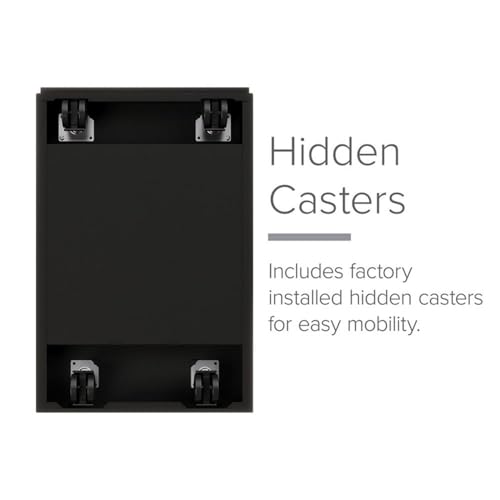 Hirsh Industries Black / Modern / One Size Mobile File Cabinets