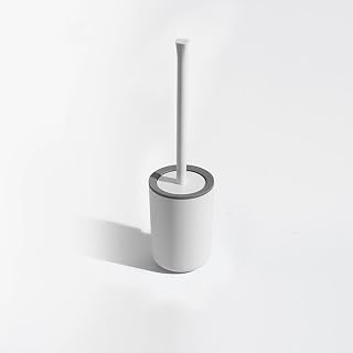Toilet Brush Long Handle Toilet Bottom Drain Groove Anti Splash Wall Mounted Toilet Brush (C) (C)
