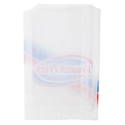 Grease Resistant French Fry Bag White/Red by Inno-Pak – One Size, Paper, white, Model 805A