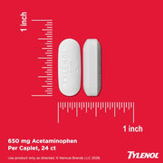 Tylenol 24 Count / White / Muscle Aches Tablets-24 ct Acetaminophen