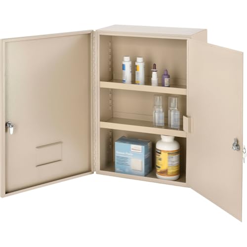 Global Industrial Beige / 8"L x 16"W x 24"H / Industrial Cabinets