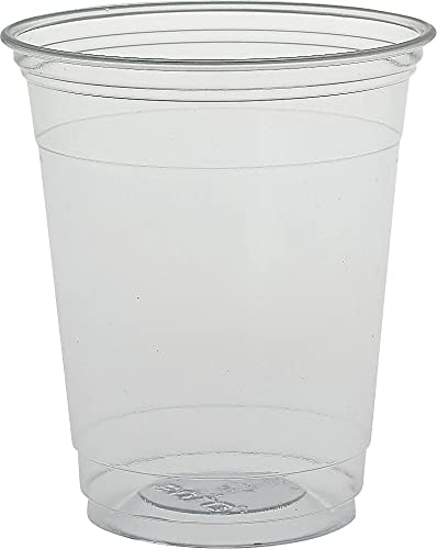 TP12CT Ultra Clear Cups by SOLO – 50 Count (Pack of 1), 14.0 ounces, Polyethylene Terephthalate (PET), Ultra Clear, Pack of 1000