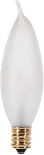 Satco S3278 25 watt CA8 Incandescent; Frost; 1500 Average Rated Hours; 200 lumens; Candelabra Base; 120 Volts 25-Pack