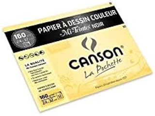 Canson MiTeintes Drawing Paper 320 x 240 mm Black