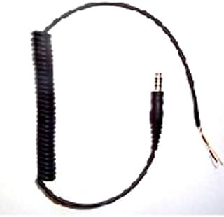 Peltor 3M Headset Curly Cable Downlead with 4-Pole Molded Plug ML1A 1