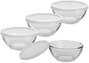 Libbey 8 Piece Selene Bowl Set, Clear