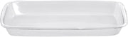 Hubert® Clear Plastic Insert for Soft Square Bowl - 13 1/2"L x 7 1/4"W x 1 1/2"H