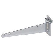 Slatwall Shelf Bracket8" Chrome by Retail Resource – Alloy Steel, Chrome, Model 1701