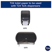 Tork Toilet Paper - Refill / 80 Rolls (500 Sheets each) / White Paper & Plastic
