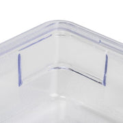 Winco 18" x 26" / 3.5" Deep / Clear Containers