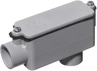 Carlon Schedule 40 PVC LB Shaped Conduit Body - 1-1/2"