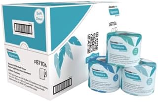 Cascades PRO Signature Bath Tissue, Septic Safe, 2-Ply, White, 400 Sheets/Roll, 24 Rolls/Carton