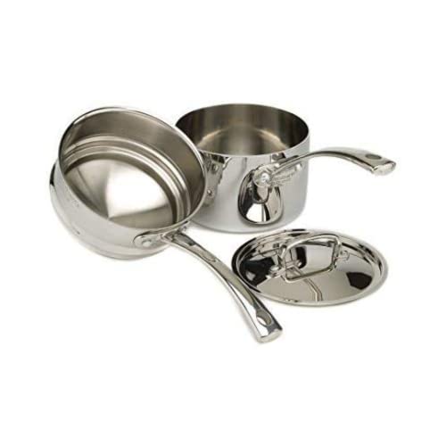 Cuisinart Stainless Steel / 3 Quarts / Saucepan and Double Boiler Set Double Boilers