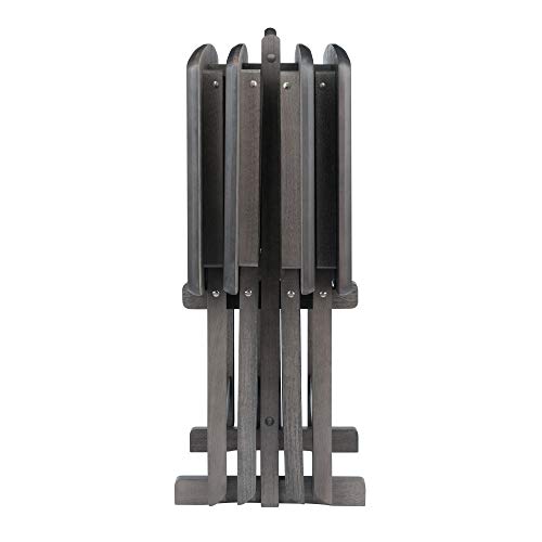 Winsome Oyster Gray (Brown Base) / unspecified / Transitional Nesting Tables