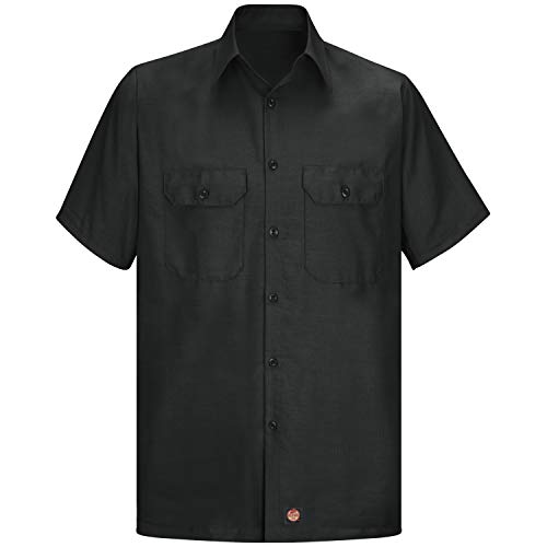 Red Kap XX-Large / Black / Solid Rip Stop Shirt Tops