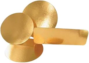 Enjay Converters Die Cut Cake Board Gold, 10" Diameter | 200/Case