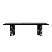 Mesa De Jantar Rock Plate Dining Table Modern Simple Rectangular Small Household Diner Table by JOYNOW – 200*80*75cm, One Color, Model 8524